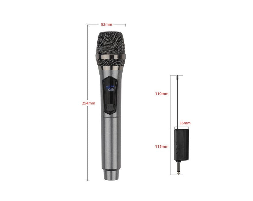 Microfon, Wireless, AT PERFORMANCE®, Pentru Karaoke, Negru